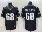 Philadelphia Eagles #68 Jordan Mailata Black 2024 New Vapor Untouchable Limited Football Stitched Jersey