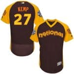 Padres #27 Matt Kemp Brown Flexbase Authentic Collection 2016 All-Star National League Stitched Jersey