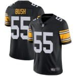Pittsburgh Steelers #55 Devin Bush Black Vapor Untouchable Limited Stitched Jersey