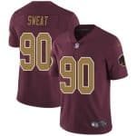 Washington Redskins #90 Montez Sweat Vapor Limited Stitched Jersey