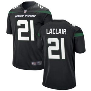 New York Jets #21 LACLAIR Stitched Jersey