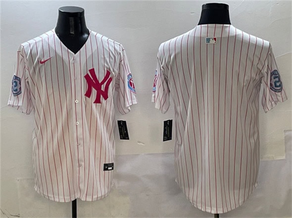 Philadelphia Phillies Blank Pink With Patch Limited Stitched Jersey