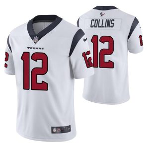 Houston Texans #12 Nico Collins White Vapor Untouchable Limited Stitched Jersey