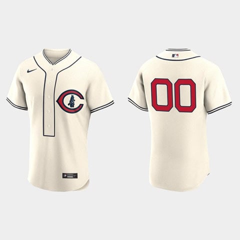 Chicago Cubs Customized Custom 2022 Cream Field Of Dreams Stitched Baseball Jersey