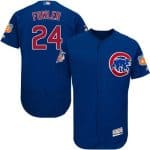 Cubs #24 Dexter Fowler Blue Flexbase Authentic Collection Stitched Jersey