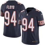 Bears #94 Leonard Floyd Navy Blue Stitched Limited Rush Nike Jersey
