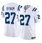 Indianapolis Colts #27 Cam Bynuml White 2025 F.U.S.E. Vapor Limited Stitched Jersey