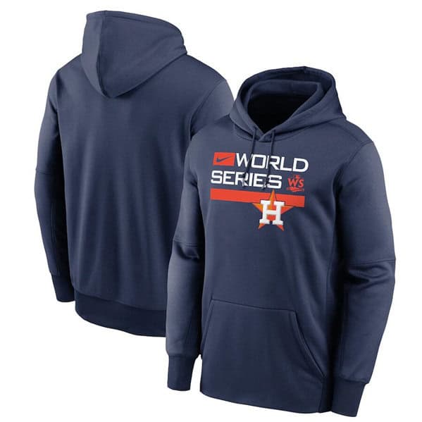 Houston Astros 2022 Navy World Series Pullover Hoodie