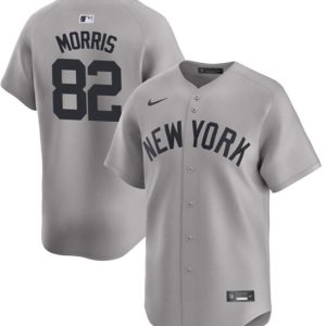New York Yankees #82 Cody Morris Gray 2024 Home Limited Cool Base Stitched Jersey