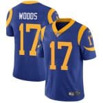 Los Angeles Rams #17 Robert Woods Royal Blue Vapor Untouchable Limited Stitched Jersey