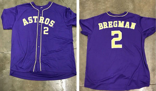 Houston Astros Navy #2 Alex Bregman Cool Base Stitched Jersey