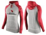 Nike Arizona Cardinals Performance Hoodie Grey Red_2