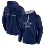 Dallas Cowboys Navy Defender Evo Pullover Hoodie