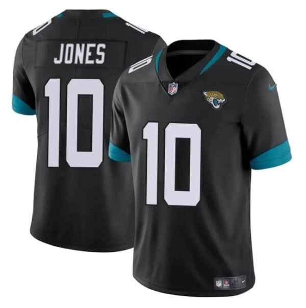 Jacksonville Jaguars #10 Mac Jones Black Vapor Untouchable Limited Stitched Jersey