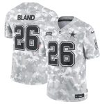 Dallas Cowboys #26 DaRon Bland Arctic Camo 2024 F.U.S.E. Salute To Service Limited Stitched Jersey