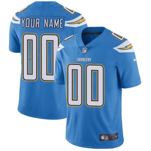 Los Angeles Chargers Customized Blue Team Color Vapor Untouchable Limited Stitched NFL Jersey