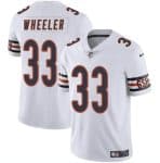 Chicago Bears #33 Ian Wheeler White Vapor Stitched Jersey