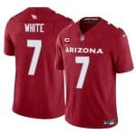 Arizona Cardinals #7 Kyzir White Red 2024 F.U.S.E. With 2-Star C Patch Vapor Untouchable Limited Stitched Jersey