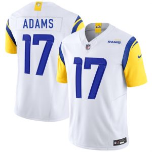 Los Angeles Rams #17 Davante Adams White 2024 F.U.S.E. Vapor Untouchable Limited Stitched Jersey
