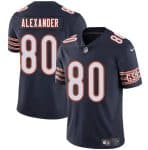 Chicago Bears #80 Maurice Alexander Navy 2025 Vapor Stitched Jersey