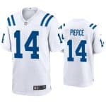 Indianapolis Colts #14 Alec Pierce White Stitched Football Jersey