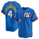 National League #4 Pete Crow-Armstrong Blue 2025 All-Star Edition Limited Stitched Jersey