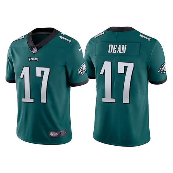 Philadelphia Eagles #17 Nakobe Dean Green Vapor Untouchable Limited Stitched Jersey