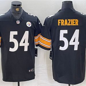 Pittsburgh Steelers #54 Zach Frazier Black Vapor Untouchable Limited Stitched Jersey
