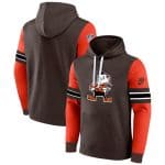 Cleveland Browns Brown Orange Pullover Hoodie