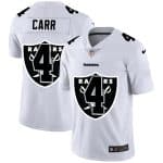 Raiders #4 Derek Carr White Stitched Jersey