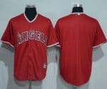 Angels Of Anaheim Blank Red New Cool Base Stitched Jersey