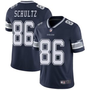 Dallas Cowboys #86 Dalton Schultz Navy Vapor Untouchable Limited Stitched Jersey