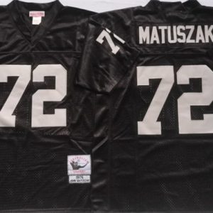 Las Vegas Raiders #72 John Matuszak Black Limited Stitched Jersey