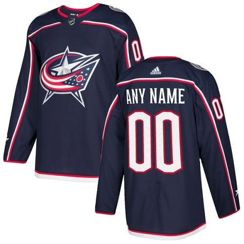 Columbus Blue Jackets Custom Name Number Size NHL Stitched Jersey