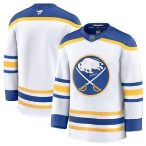 Buffalo Sabres Blank White 2024-25 Away Stitched Jersey