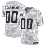 Los Angeles Chargers Custom Arctic Camo 2024 F.U.S.E. Salute To Service Limited Stitched Jersey