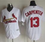 Cardinals #13 Matt Carpenter White New Cool Base Stitched Jersey