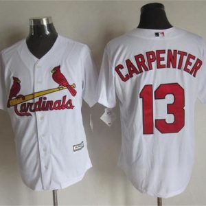 Cardinals #13 Matt Carpenter White New Cool Base Stitched Jersey