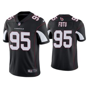 Arizona Cardinals #95 Leki Fotu Black Vapor Untouchable Limited Stitched Jersey