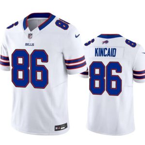 Buffalo Bills #86 Dalton Kincaid White 2023 F.U.S.E. Vapor Untouchable Stitched Jersey