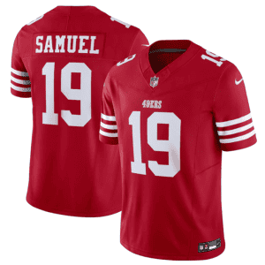 San Francisco 49ers #19 Deebo Samuel Red 2023 F.U.S.E. Vapor Untouchable Limited Stitched Jersey