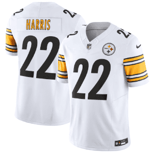 Pittsburgh Steelers #22 Najee Harris White 2023 F.U.S.E. Vapor Untouchable Limited Stitched Jersey