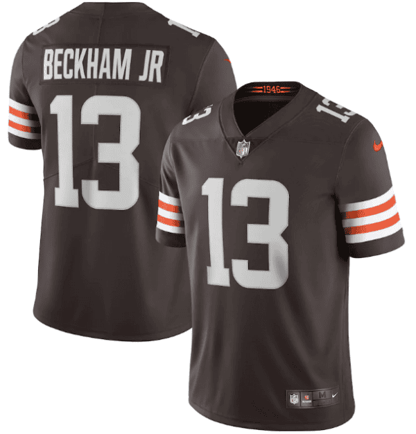 Cleveland Browns #13 Odell Beckham Jr. New Brown Vapor Untouchable Limited Stitched Jersey