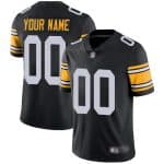 Custom Steelers Customized Black Limited Stitched Jersey