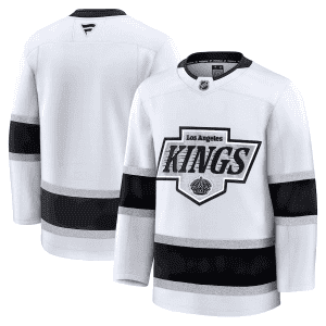 Los Angeles Kings Blank White 2024-25 Away Stitched Jersey