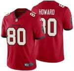 Tampa Bay Buccaneers #80 O.J. Howard 2020 Red Vapor Untouchable Limited Stitched Jersey