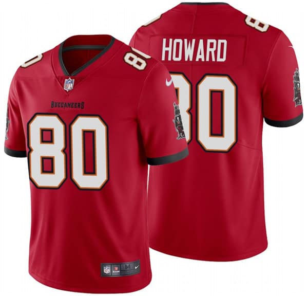 Tampa Bay Buccaneers #80 O.J. Howard 2020 Red Vapor Untouchable Limited Stitched Jersey