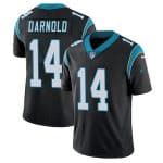 Carolina Panthers #14 Sam Darnold Black Vapor Untouchable Limited Stitched Jersey