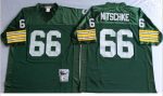 Mitchell And Ness 1966 Packers #66 Ray Nitschke Green Throwback Stitched Jersey
