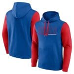 Buffalo Bills Royal Red Outline Pullover Hoodie